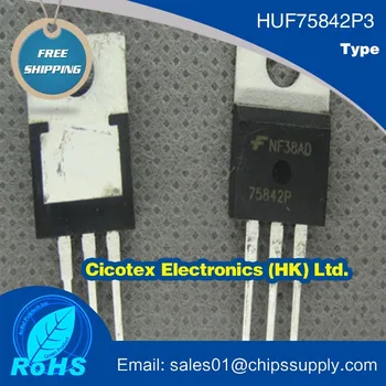 10vnt/daug HUF75842P3 75842 TO-220 MOSFET N-CH 150 V 43A TO-220AB