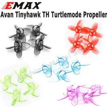 2Pairs EMAX Avan Tinyhawk TH Turtlemode Sraigto 2CW+2CCW 4-Irklas 40mm Rekvizitai Patalpų Plaukioja 08025 Variklis